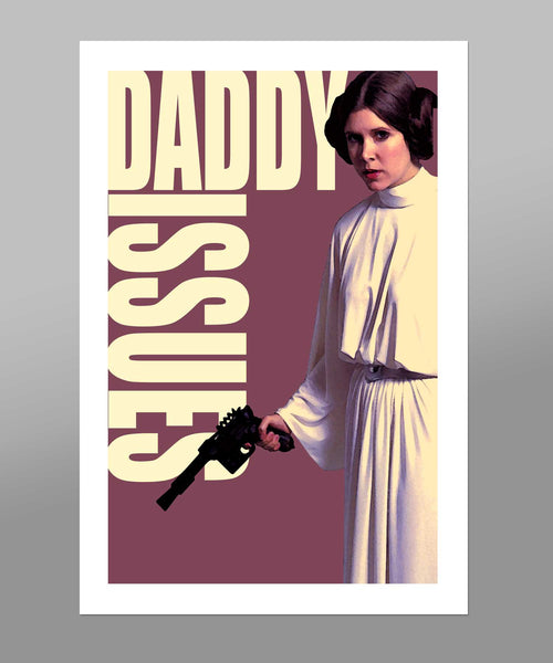 Chewbacca & Princess Leia Issues Poster Set - 13x19, 16x24 or 24x36 Inches - Home Decor