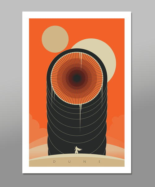 Dune 2 Minimalist Movie Collection 13x19, 16x24 or 24x36 Inches - Home Decor