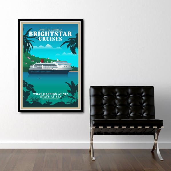 Succession Brightstar Cruise Poster - 13x19 or 24x36 Inches - Poster 568 - Home Decor