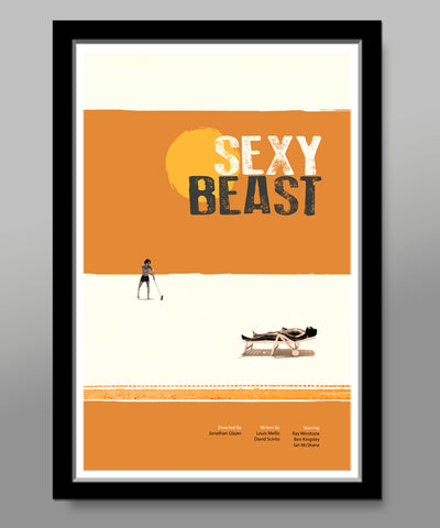 Sexy Beast Movie Poster Tribute - 13x19 16x24 or 24x36 Inches