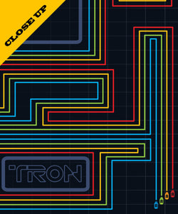 Tron - Classic 80s Movie - Computer Chip Inspired Minimalist Movie Poster - Print 388 - Home Decor