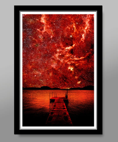 A Place to Ponder the Infinite, movie poster, frame