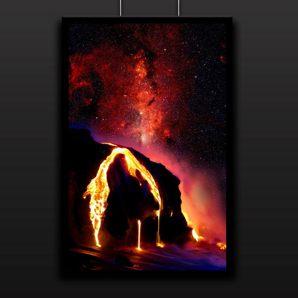 Heavenly Fires - Fine Art Photography - 13x19 16x24 or 24x36 Inches - Home Decor