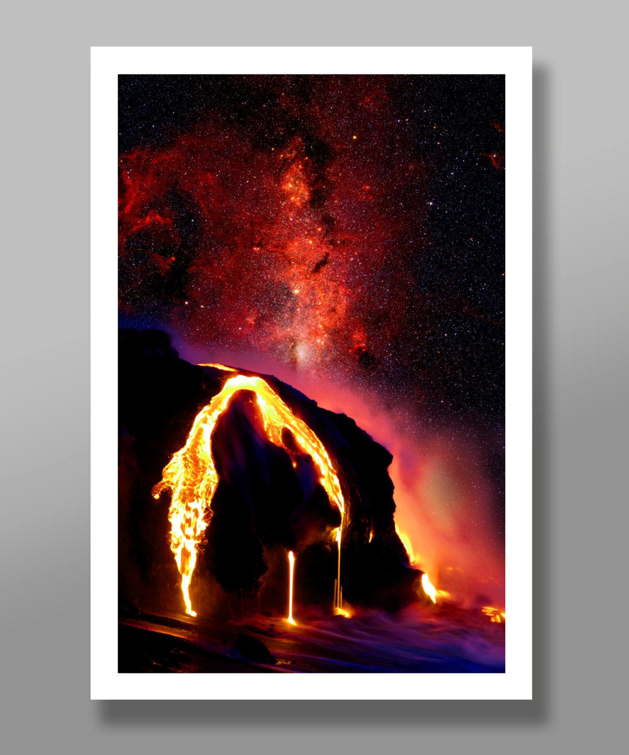 Heavenly Fires - Fine Art Photography - 13x19 16x24 or 24x36 Inches - Home Decor