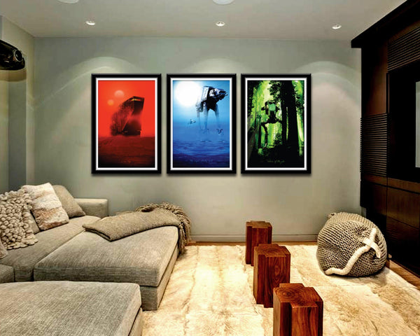 Force Inspired - Episodes 4,5, & 6 Star Wars Ultimate Vehicle Combo Pak - Print 386 - Home Decor