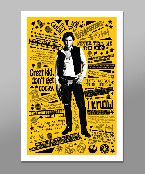 Original Space Cowboy - Print 470 - 13x19 16x24 or 24x36 Inches - Home Decor