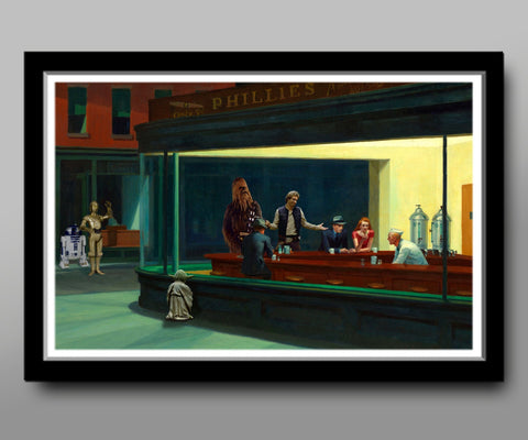 Star Wars Inspired: The Wookiee's Coffee - Parody Art#3 - Home Decor