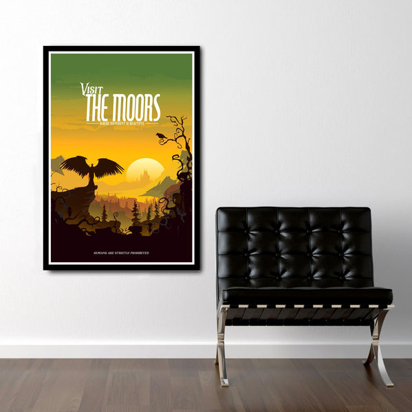 Moors Inspired - Maleficent Movie Poster - 13x19 16x24 or 24x36 Inch Print 528 - Home Decor