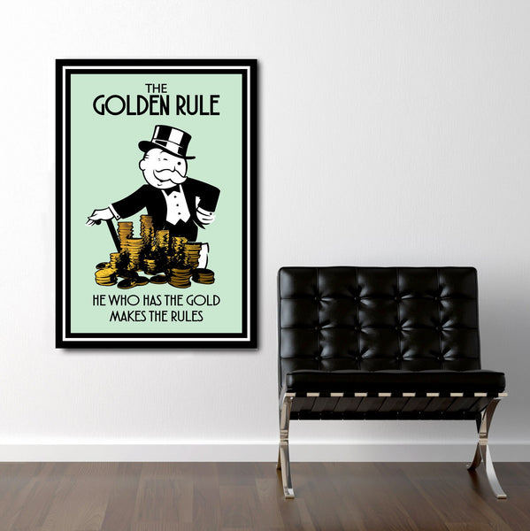 The Golden Rule Print - 13x19 16x24 or 24x36 Inches - Home Decor