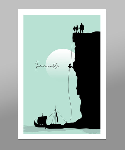 Quotable Minimalist Movie Poster - 12x36, 16x24, 13x19 or 24x36 Inches - Print 285 - Home Decor