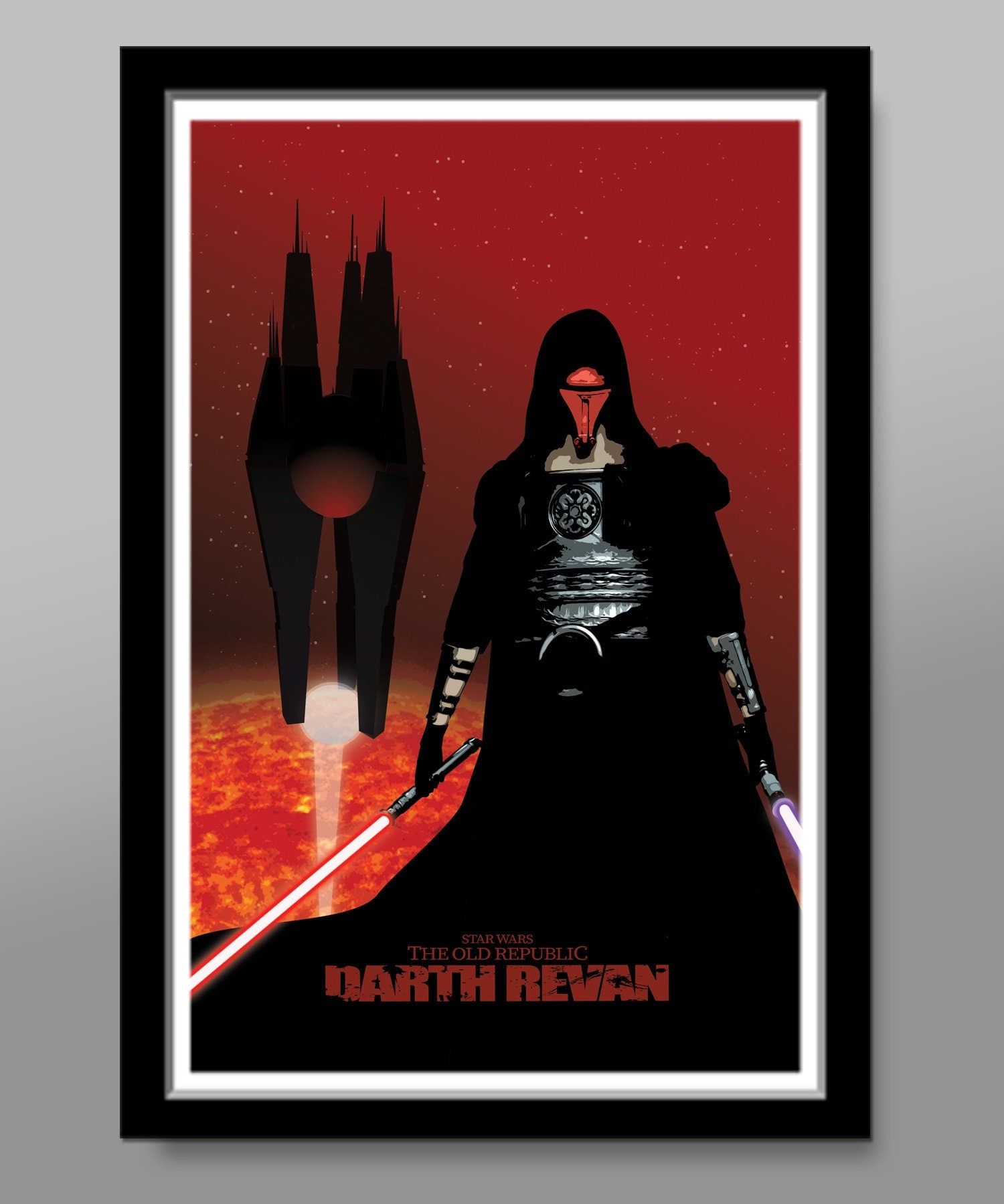 Sith Inspired - Print 161 - Star Wars Poster