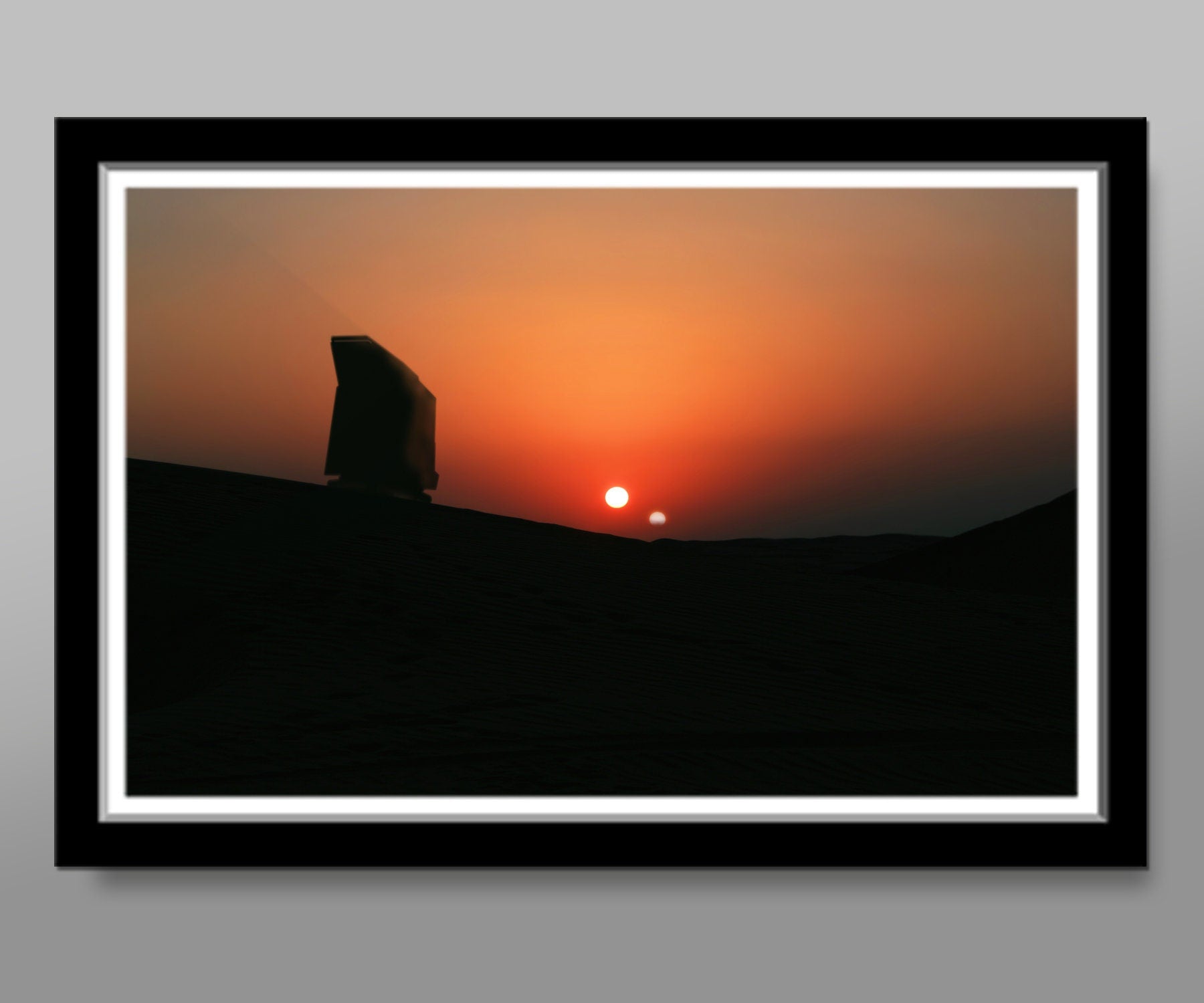 Tatooine Sunset - 13x19 or 24x36 Inches - Print 512 - Home Decor