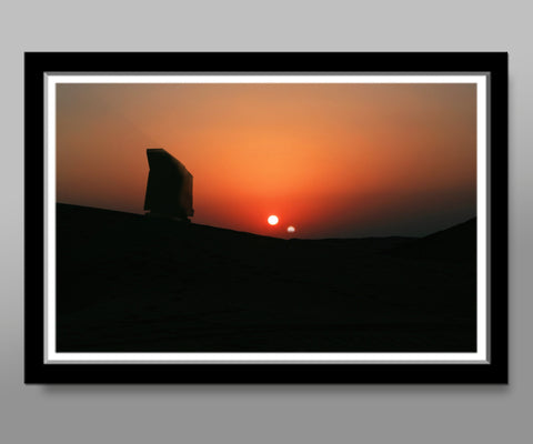 Tatooine Sunset - 13x19 or 24x36 Inches - Print 512 - Home Decor