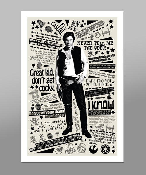 Original Space Cowboy - Print 470 - 13x19 16x24 or 24x36 Inches - Home Decor