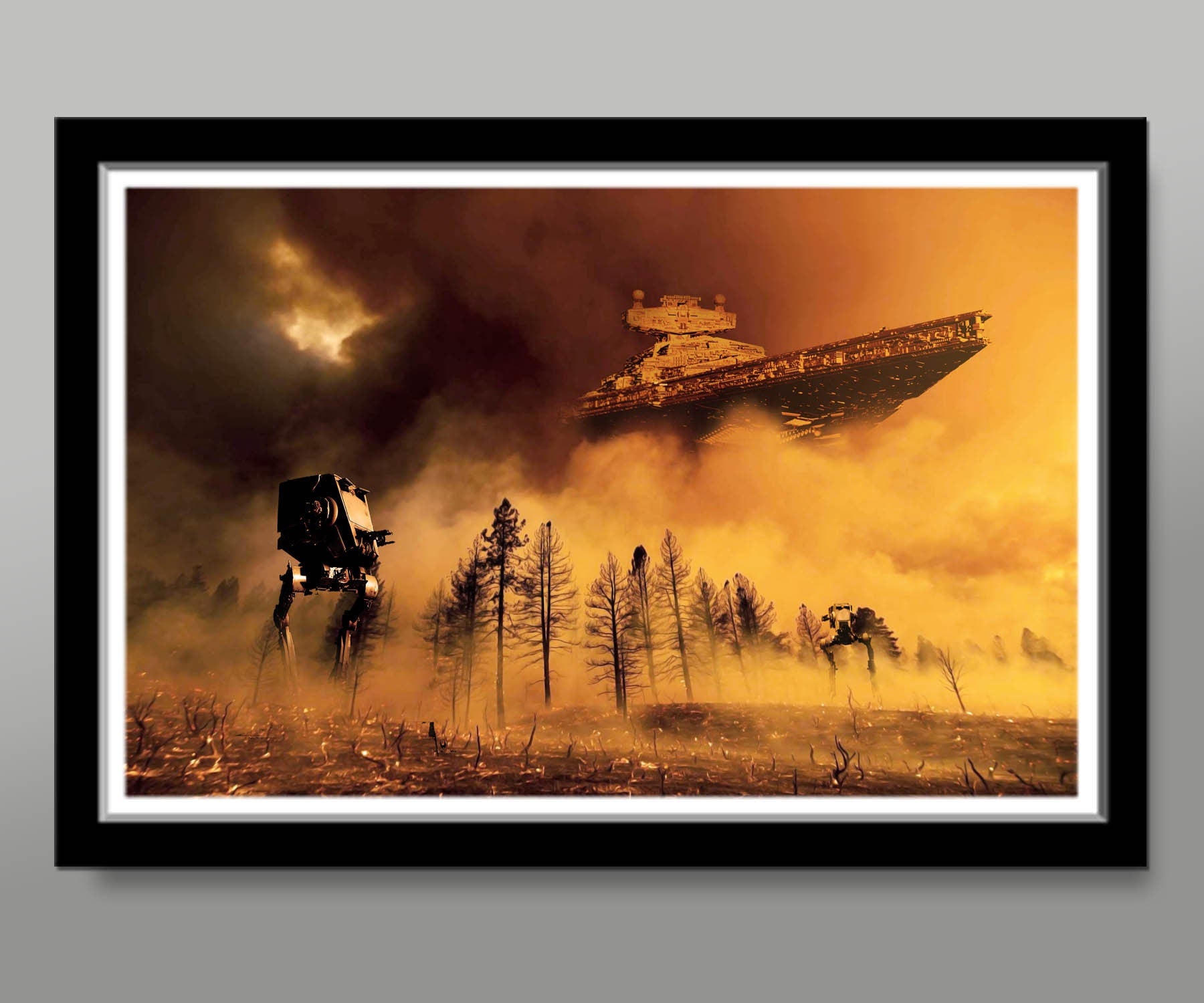 Welcome to Endor Parody Poster- 13x19 Inch - Print 557 - Home Decor