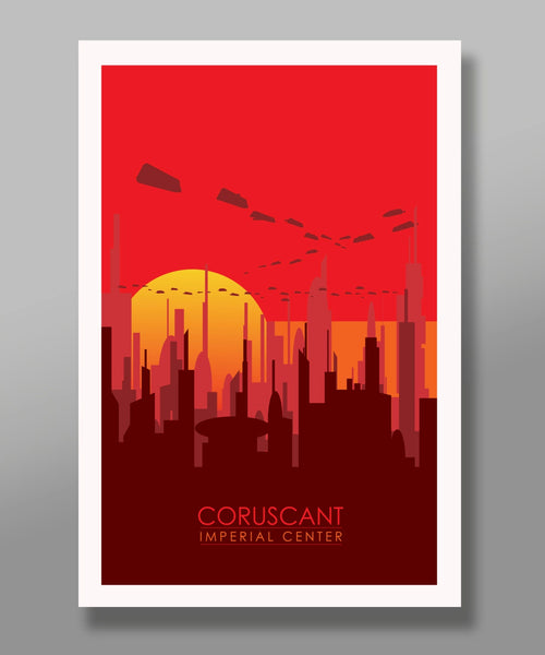 Star Wars Force Inspired Planets - Series 1 - Poster 154 - Home Decor, Movie Poster