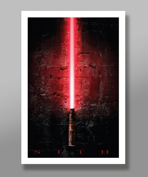 Saber Inspired - Sith vs Jedi (Print 236) - Home Decor