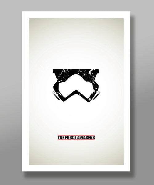 Clone Trooper Inspired Minimalist Movie Poster Set - Set 223 - Home Decor