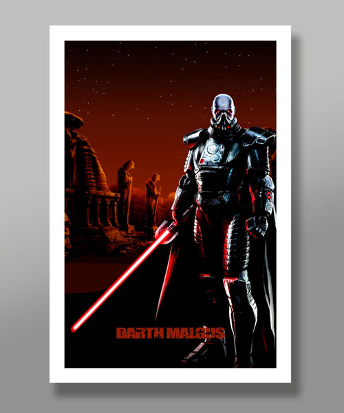 Sith Lord Tribute - Print 332 - Home Decor