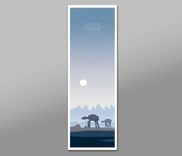 Force Inspired - Star Wars Sunset Collection//Plus Force Awakens//Long Series - 12 x 36 Inches - Print 333 -