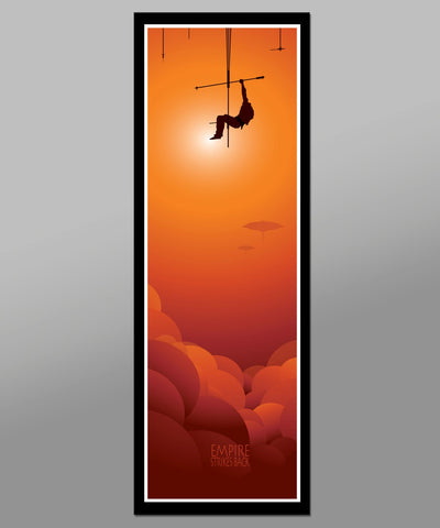 Star Wars Inspired -  Minimalist Movie Poster - Long Collection - 12 x 36 Inches - Print 343 - Home Decor