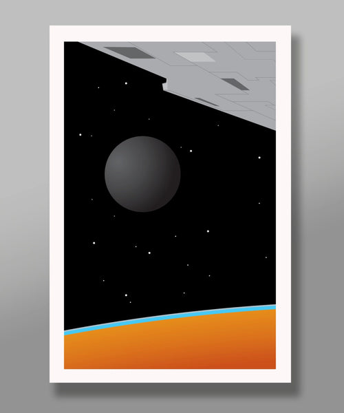 Star Wars Inspired - Episode 4 - Minimalist Movie Poster Set Edition One - Home Decor